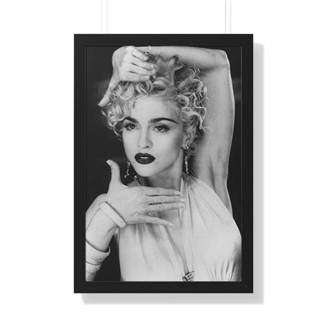 Vintage Madonna Poster Madonna Art Madonna Print Music Poster