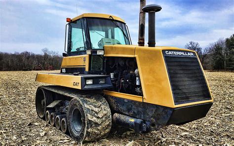 Caterpillar Challenger 65 Track Tractor R Plowing Field 2021