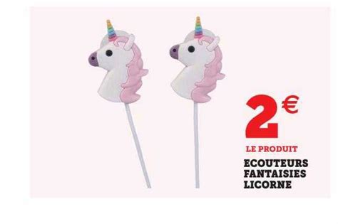 Promo Couteurs Fantaisies Licorne Chez Hyper U Icatalogue Fr