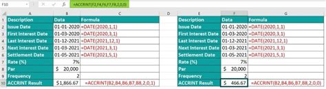 Accrint Excel Function Syntax Examples How To Use