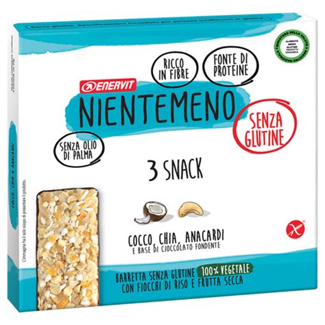 Enervit Nientemeno Barretta Cocco Chia Anacardi Prezzo