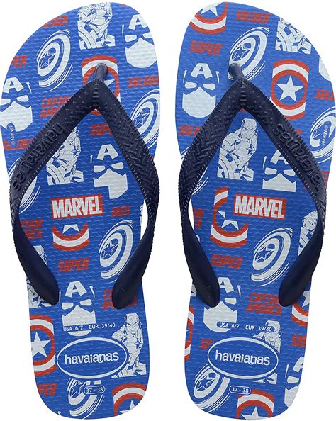 Top Chinelo Marvel Logomania Havaianas Adulto Unissex Fechoo