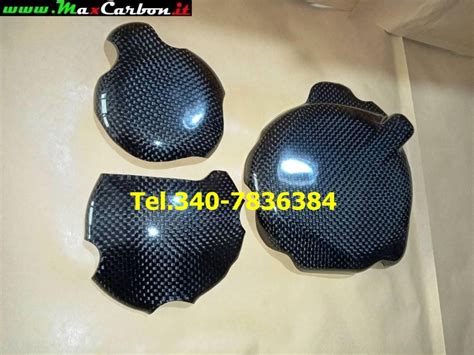 Copri Carter MOTORE Kit In Carbonio GSR 600 E 750 Dal 2006 AL 2011