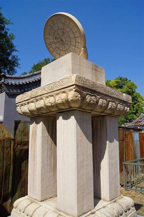 Ancient Chinese Sundial Photograph By Mark Williamson Science Photo