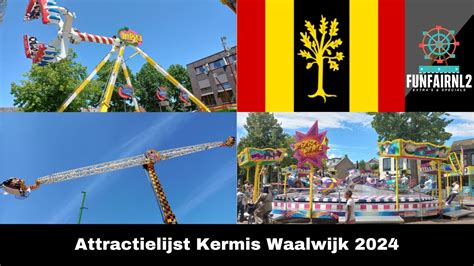 Attractielijst Kermis Waalwijk Youtube