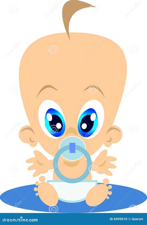 Baby-boy stock vector. Illustration of drawing, adorable - 8499010