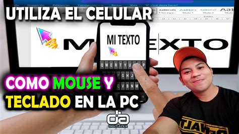 Como Usar El Telefono Como Teclado Y Mouse Inal Mbrico En La Pc