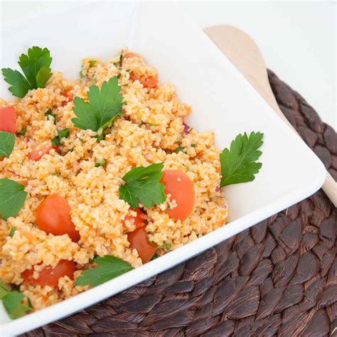 Easy Bulgur Salad - Vegan Family Recipes