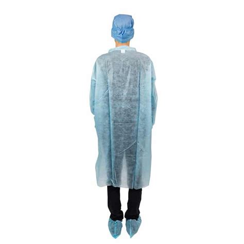 Disposable PP Non Woven Knee Length Smocks YouFu Medical