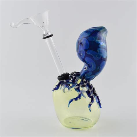 2020 Octopus Glass Water Pipe Mini Water Bongs 4 9 Inch Height Oil Rigs Hand Blown Smoking Pipe