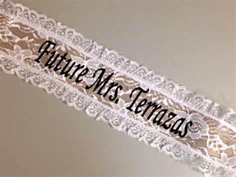 Bachelorette Sash Bridal Shower Sash By LaurenLashDesignsLLC