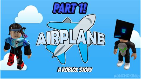 Roblox Airplane Story With My Brother Youtube