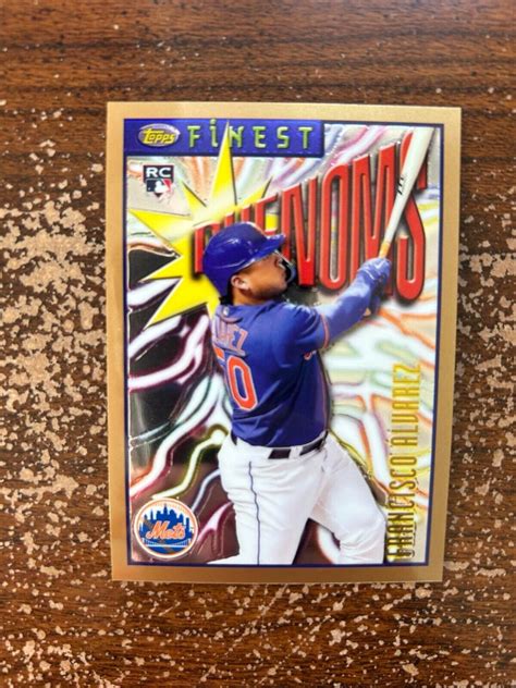 Francisco Alvarez RC Finest Phenoms 98 2023 Finest Flashbacks EBay