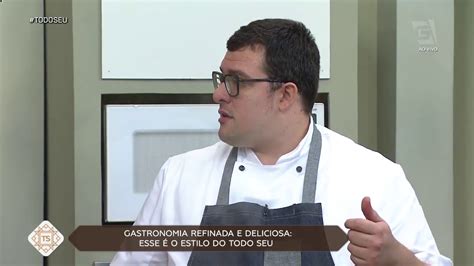 Chef Antonio Maiolica Programa Todo Seu Youtube