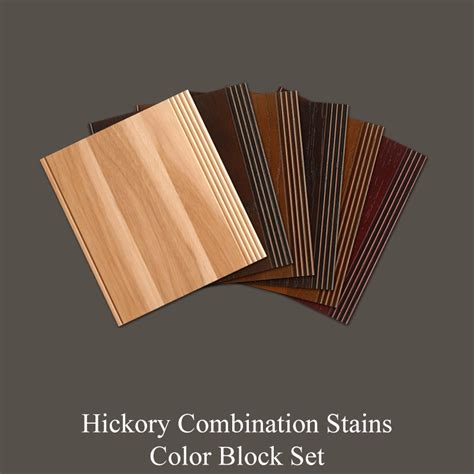 Hickory Combination Stains Color Block Set Walzcraft