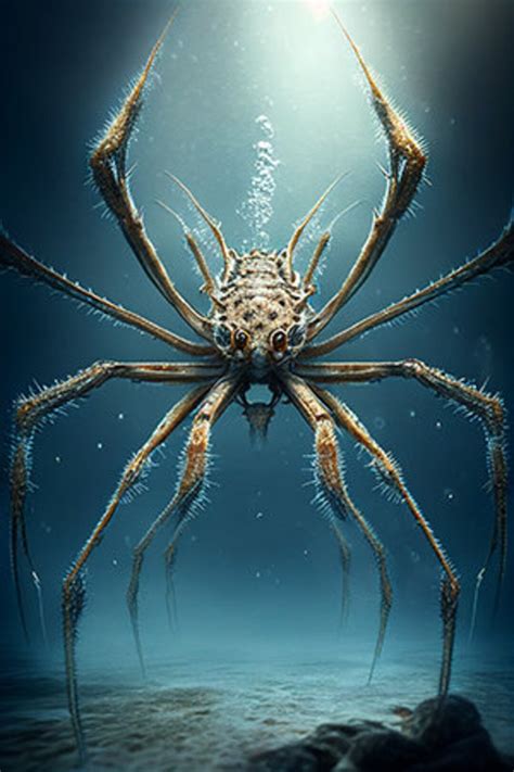 Giant Sea Spider Digital Download Poster Art - Etsy