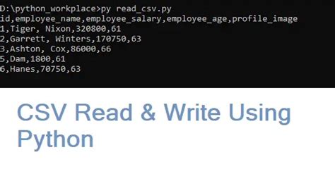 How To Write Csv Files In Python From List Dict