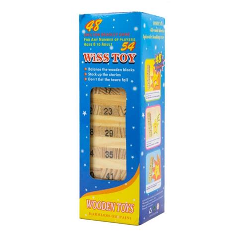 Jenga Números Pequeño Jugando Aprendemos