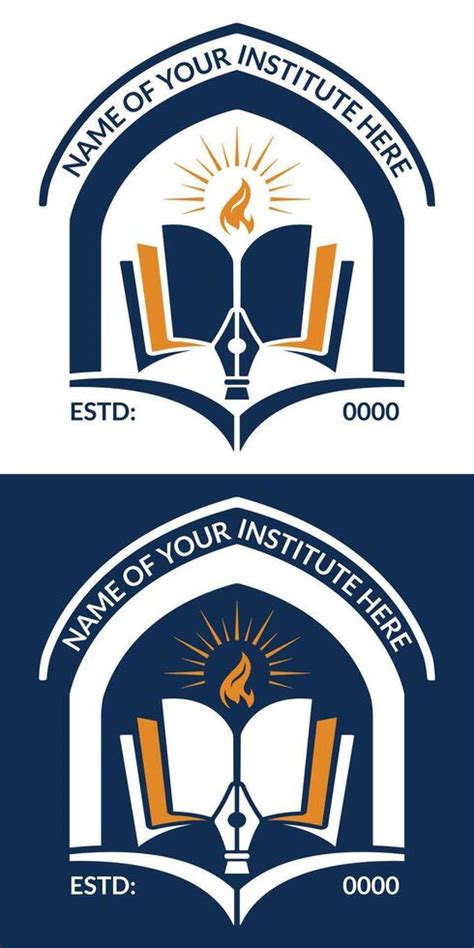 Education logo design template for school and organization 45548056 ...