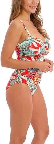 Fantasie Hot Chili Bamboo Grove Twist Front Tankini Swim Top Us 34i