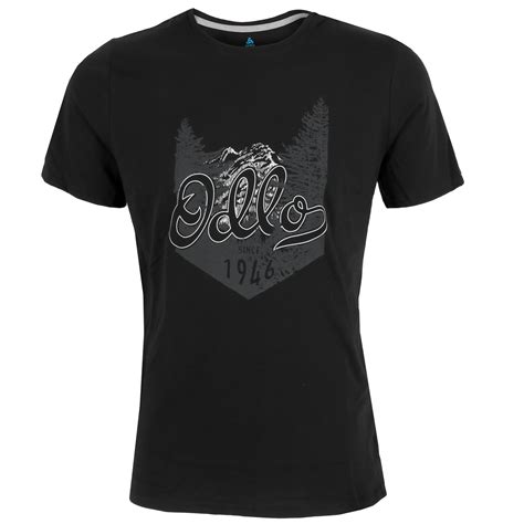 Odlo Nikko Logo T Shirt Men Black Bike24