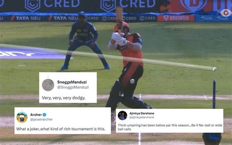 Sasta Nasha Fans In Shock As Third Umpire Outrageously Overturns Obvious No Ball Call During