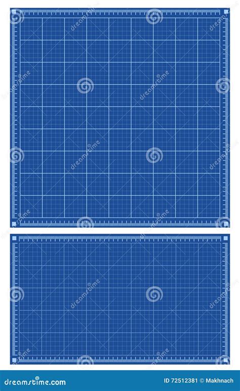 Blueprint Backgrounds Vector Illustration Stock Vector Illustration