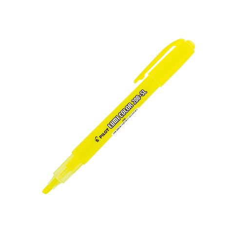 Marca Texto 200 SL Amarelo Lumi Color Pilot