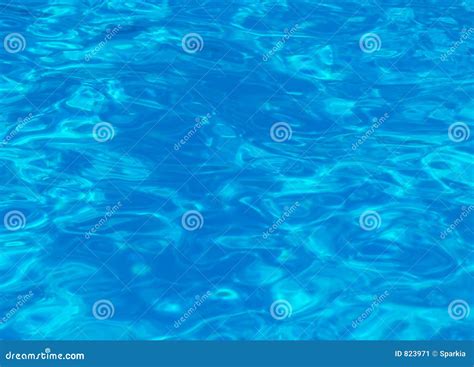 Clear Blue Water Background Stock Image Image Of Pool Clear 823971