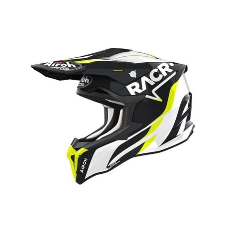 Casque Moto Cross Airoh Strycker Racr Cdiscount Auto