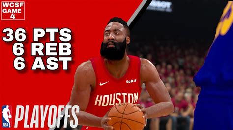 James Harden Full Highlights Vs Warriors 05 06 2019 2019 Playoffs Wcsf Game 4 Nba 2k19 Youtube