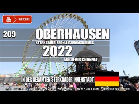 Sterkrader Fronleichnamskirmes Oberhausen 2022 YouTube