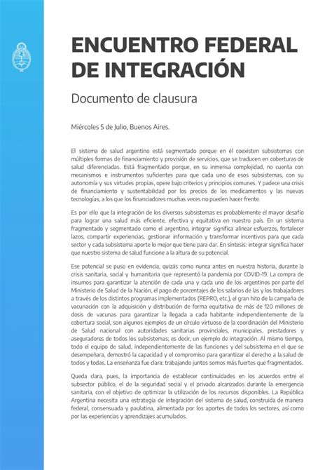 Se Realiz El Primer Encuentro Federal De Integraci N Del Sistema De