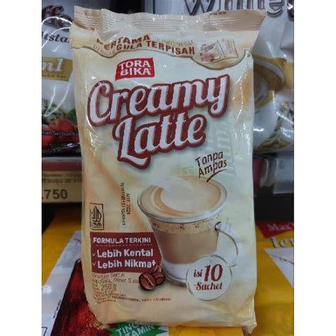 Jual Kz Tora Bika Creamy Latte Isi 10 Sachet X 25g Shopee Indonesia