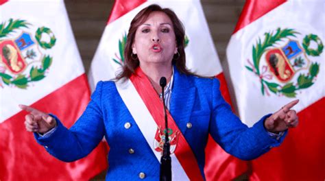 Dina Boluarte Lanza Posibilidad De Adelantar Las Elecciones En