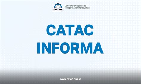 CATAC Confederación Argentina del Transporte Automotor de Cargas