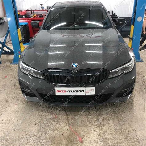 Решетка в стиле M Performance BMW G20 черный глянец | MGS-тюнинг