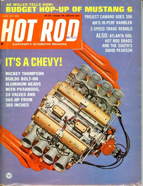 Mickey Thompson S Push Rod Valve Chevy V Indy Flickr