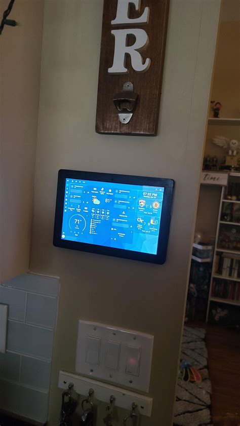 Just Another Wall Mounted Dashboard Rhomeassistant