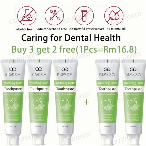 Ubat Gigi Putih Whitening Putih Ukiwi Probiotic Toothpaste Kuning Remov