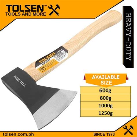 Tolsen Hatchet Axe Wooden Handle G G G G Shopee