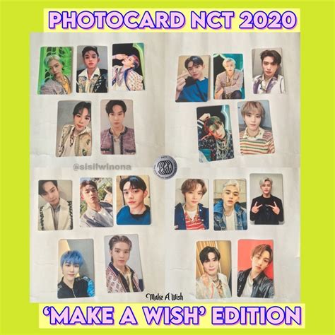 Jual Pc Photocard Taeyong Jaehyun Jaemin Jeno Lucas Mark Haechan