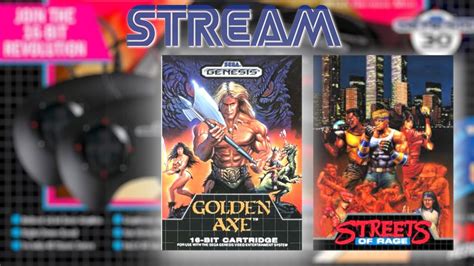 [Стрим] Golden Axe Streets Of Rage Youtube