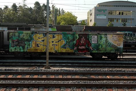 Sbb Cargo G Terwagen Eaos Mit Graffiti Flickr