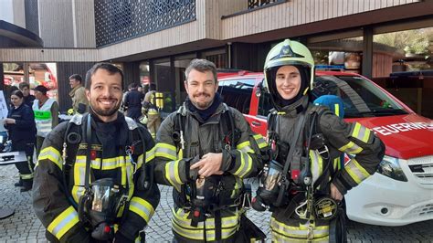 Atemschutz Bung Der Montafoner Feuerwehren Bei Den Amrai Suites