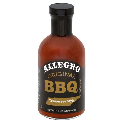 Allegro Original Bbq Sauce Shop Barbecue Sauces At H E B