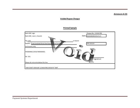 17 Voided Check Templates [Free] - TemplateArchive