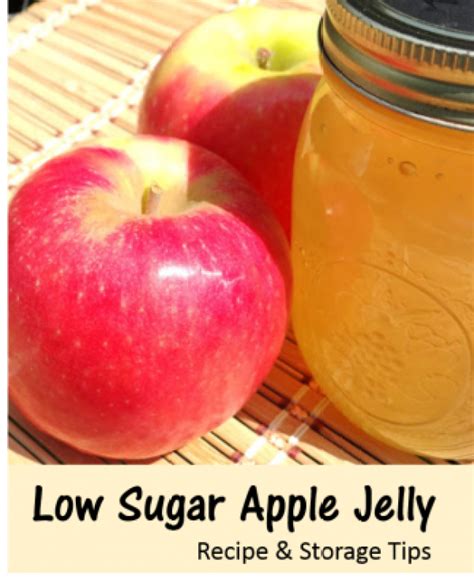 Apple Jelly Canning Low Sugar #Recipe and Storage Tips Rural Mom