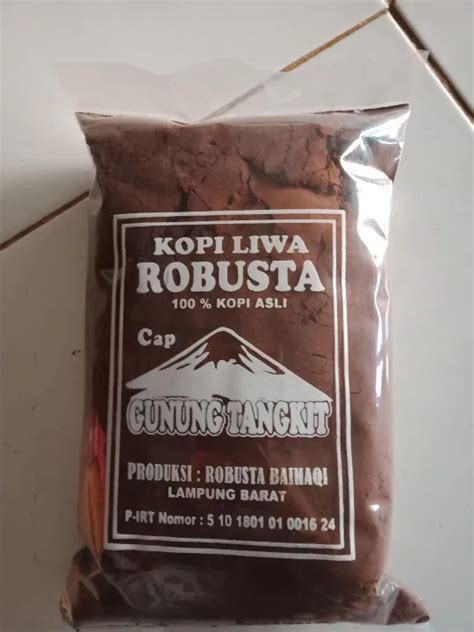 Kopi Robusta Cap Gunung Tangkit 600 Gram Lazada Indonesia