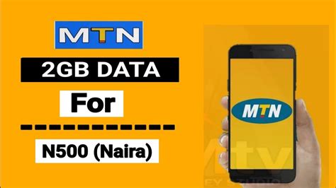 How I Buy Mtn 2gb Data For N500 Naira 2023 Mtn Cheap Data Plan